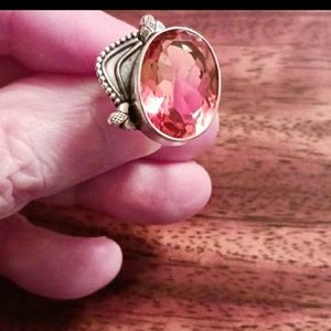 NWOT Genuine Tourmaline Quartz Ring